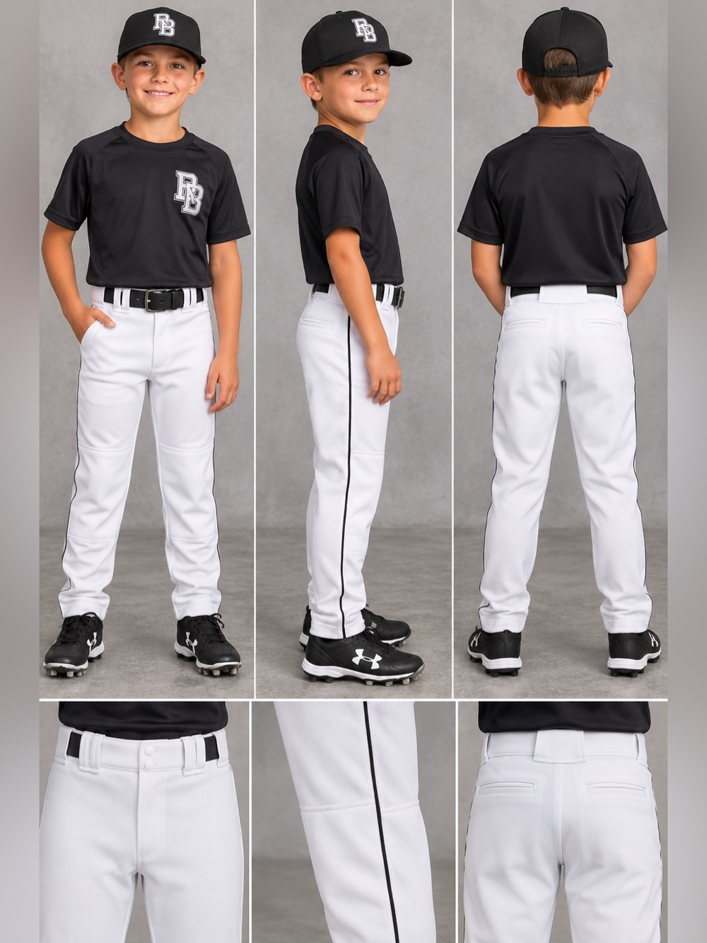 NWOT - Mizuno Boys Youth Premier Pro Piped G2 Baseball Pants - Size Youth XL